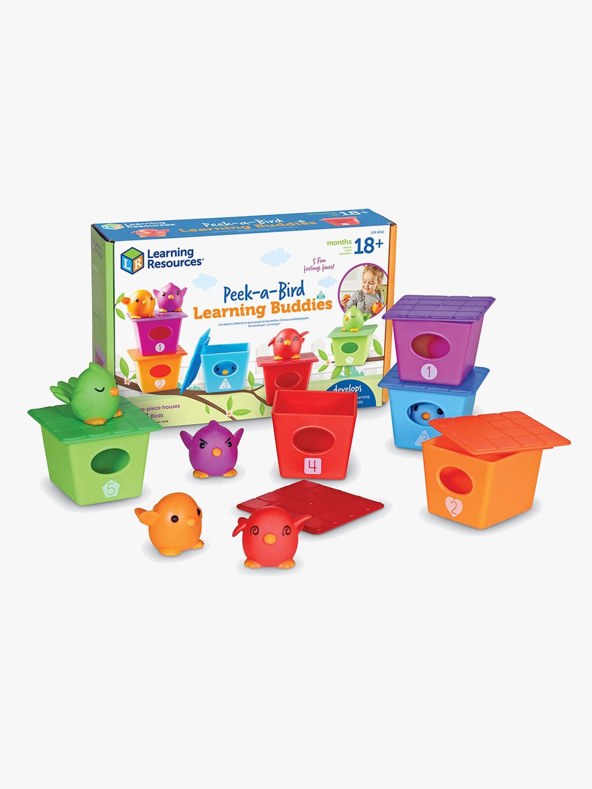Learning Resources Pædagogisk Legesæt Peek-a-Bird