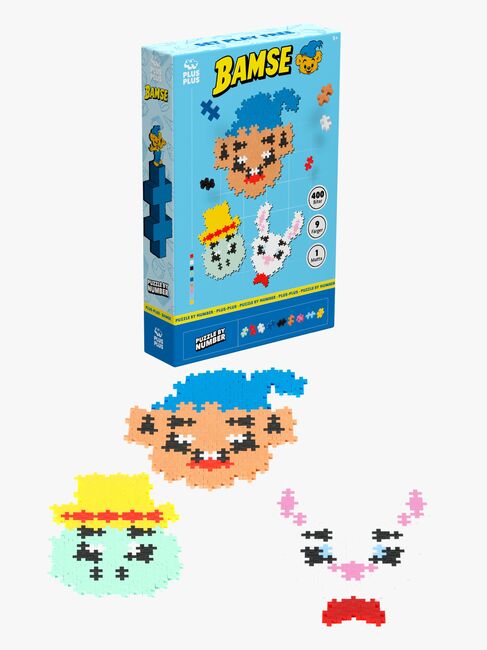 Plus-Plus Bamse, Skalman & Lille Skutt Byggesæt 400 Dele