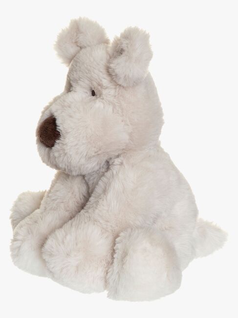 Teddykompaniet Bamse Mocca Hund 18 cm, Grå