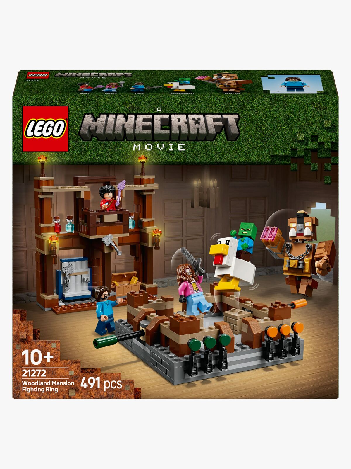 LEGO Minecraft 21272 Skovpalæets kampring