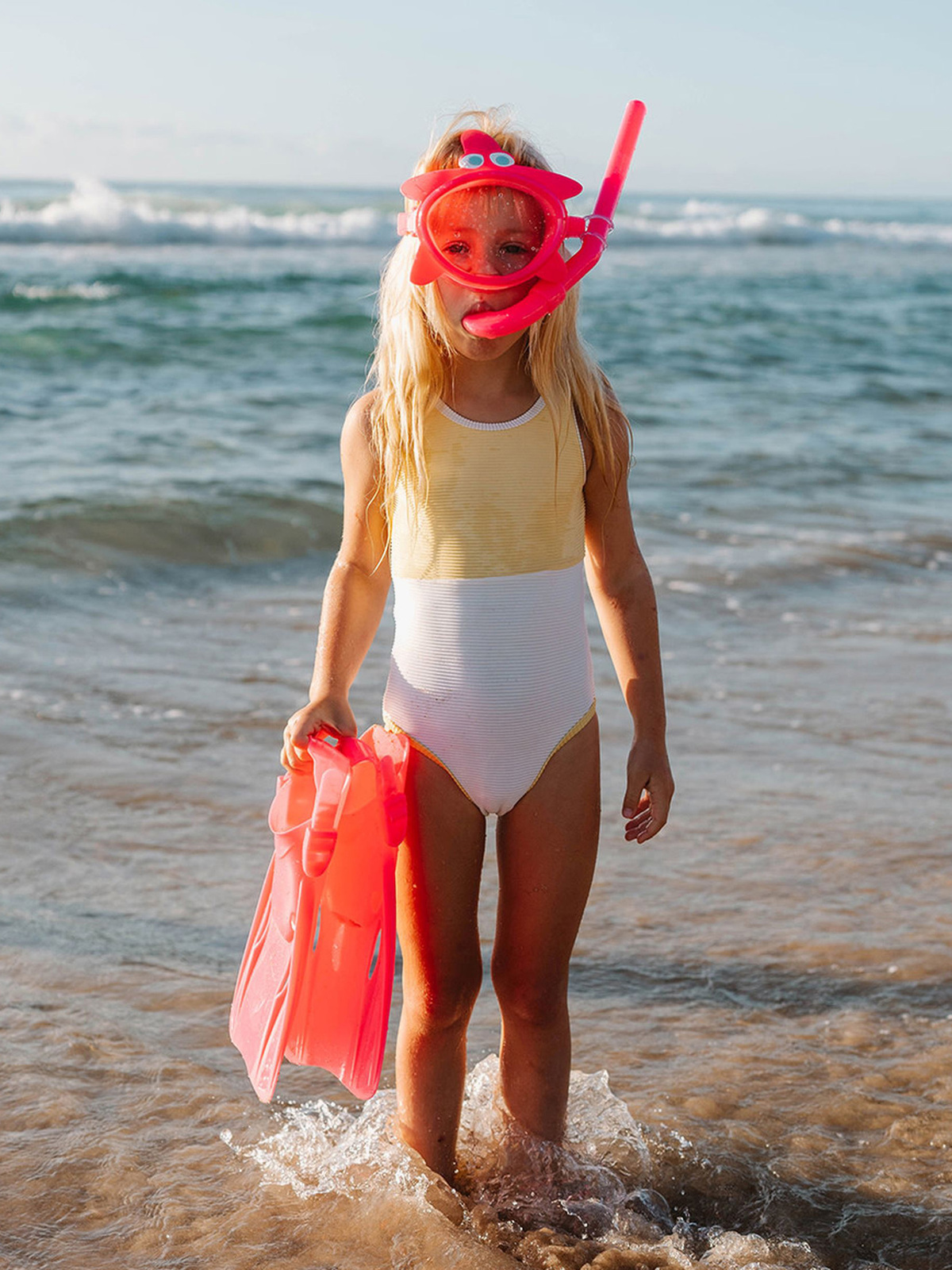 SUNNYLiFE Snorkelsæt Barn Small, Melody The Mermaid Pink