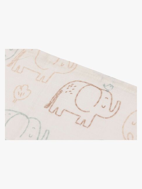 Jollein Vaskeklude 3-pak, Elephant Tales