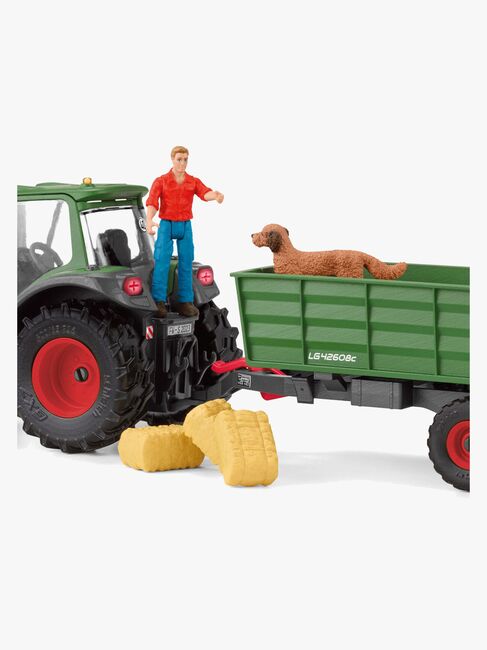 Schleich 42608 Farm World Traktor med Anhænger