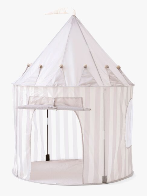 Kids Concept Stribet Legetelt, Grå