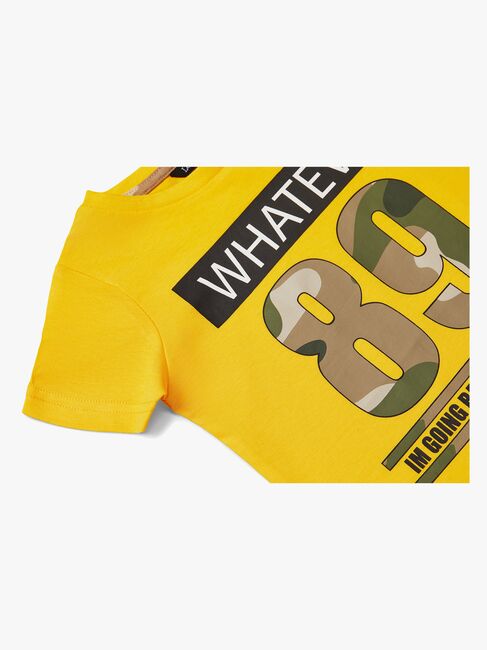 Luca & Lola San Marino T-Shirt, Yellow