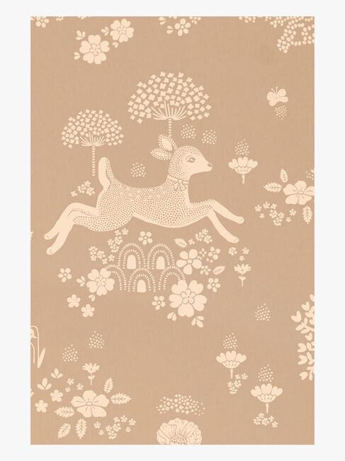 Majvillan Tapet Summer Fields, Soft Brown