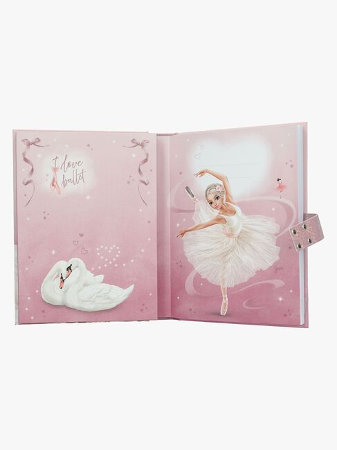 TOPModel Dagbog med Kode & Musik Ballet