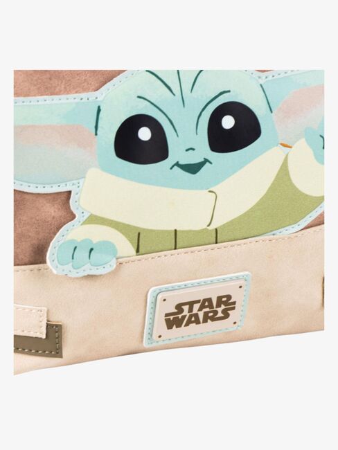 Star Wars The Mandalorian Baby Yoda Toilettaske, Beige