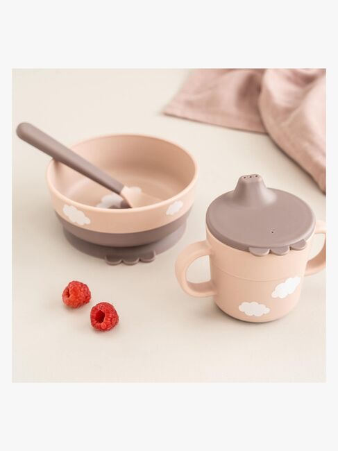 Done By Deer Foodie Madsæt Happy Clouds, Powder