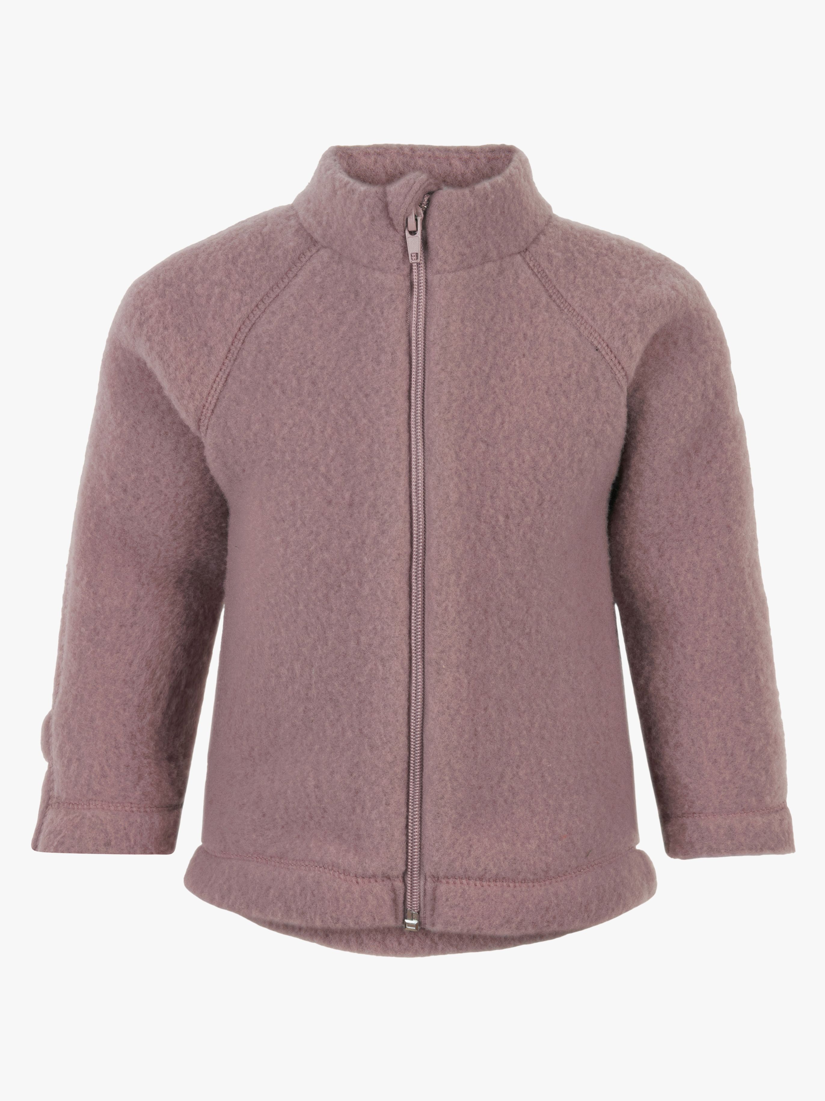 Mikk-Line Fleecetrøje Baby Merinould, Twilight Mauve, 86