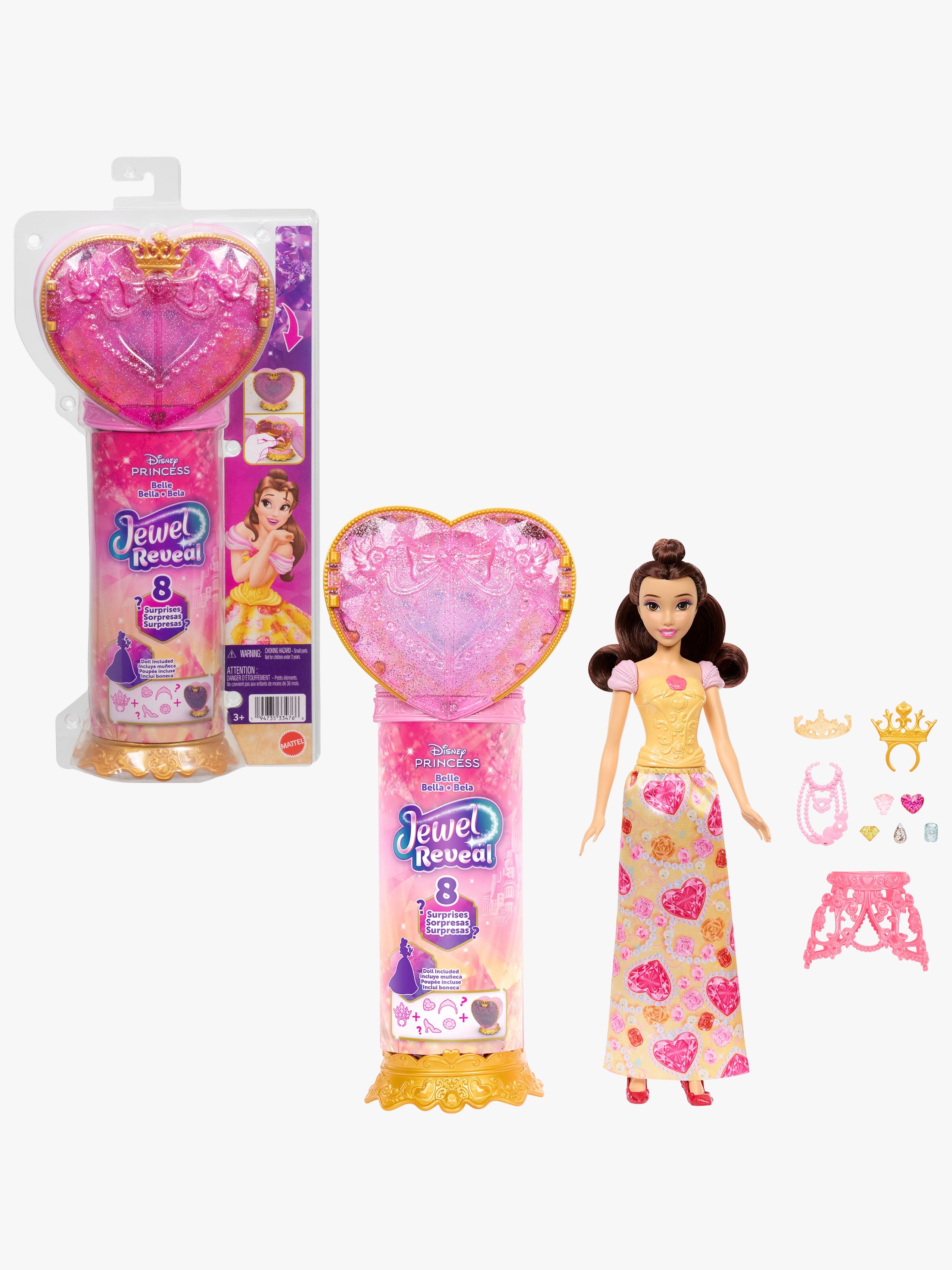 Disney Princess Jewel Reveal Modedukke Belle