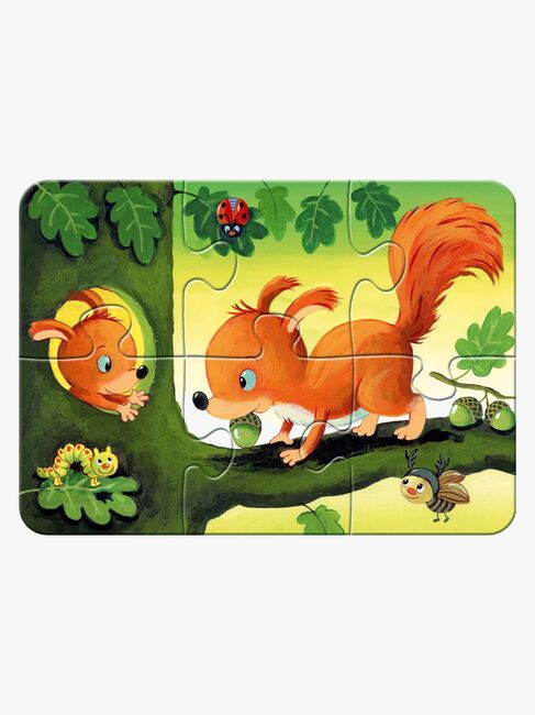 Ravensburger My First Puzzles Forest Animal Fun Puslespil 4-i-1