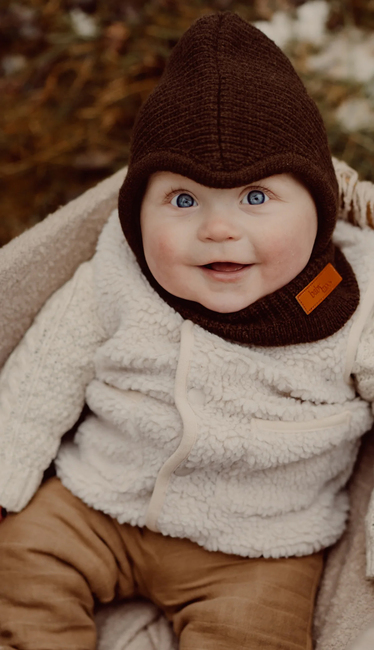 BabyMocs Elefanthue, Brown