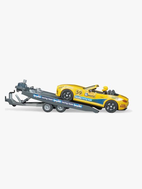 Bruder RAM 2500 Power Wagon Inkl. Trailer m. BRUDER Roadster Racing Team 