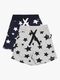 Luca & Lola Fabriano Shorts 2-pak, Night Sky/Grey Melange 