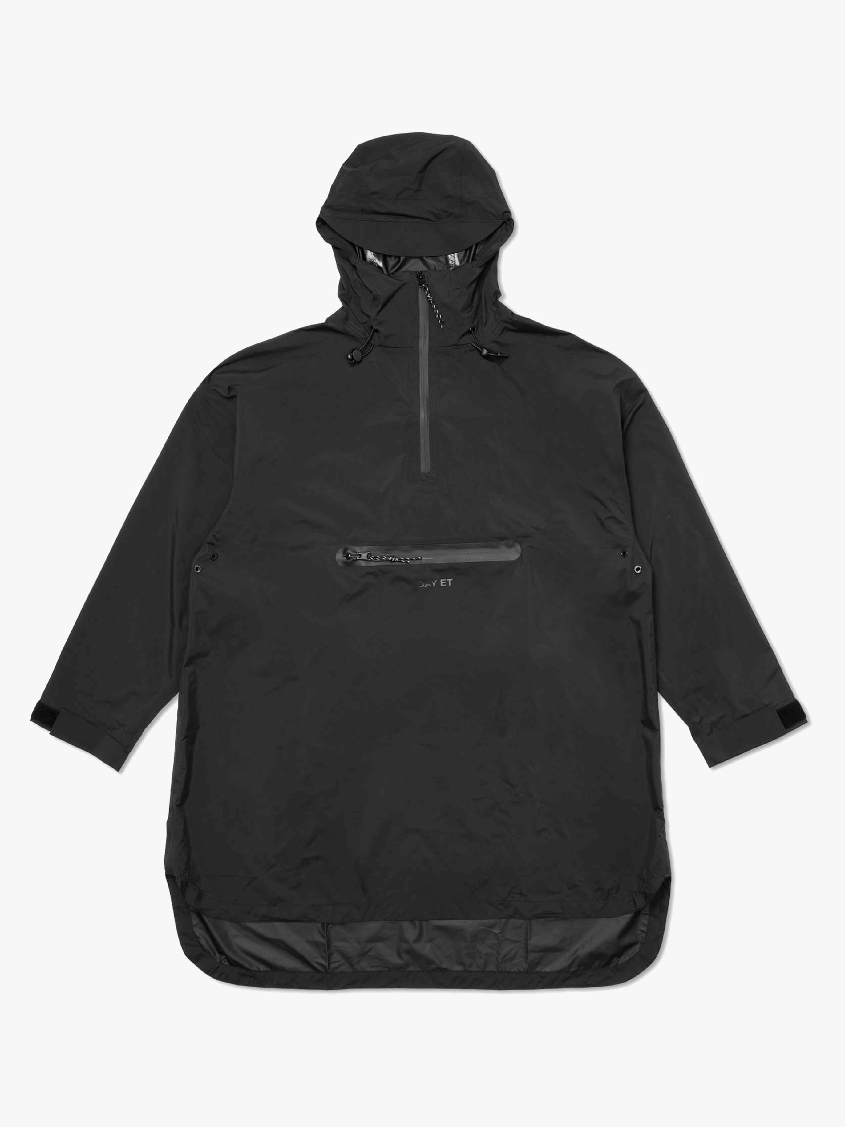 DAY ET No Rain Anorak Regnjakke, Sort, L