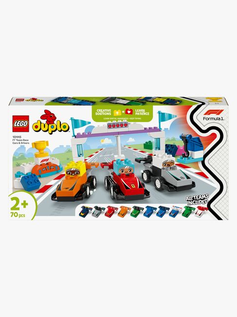 LEGO DUPLO Town 10445 F1-teams med racerbiler og kørere