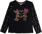 Disney Minnie Mouse T-Shirt, Black