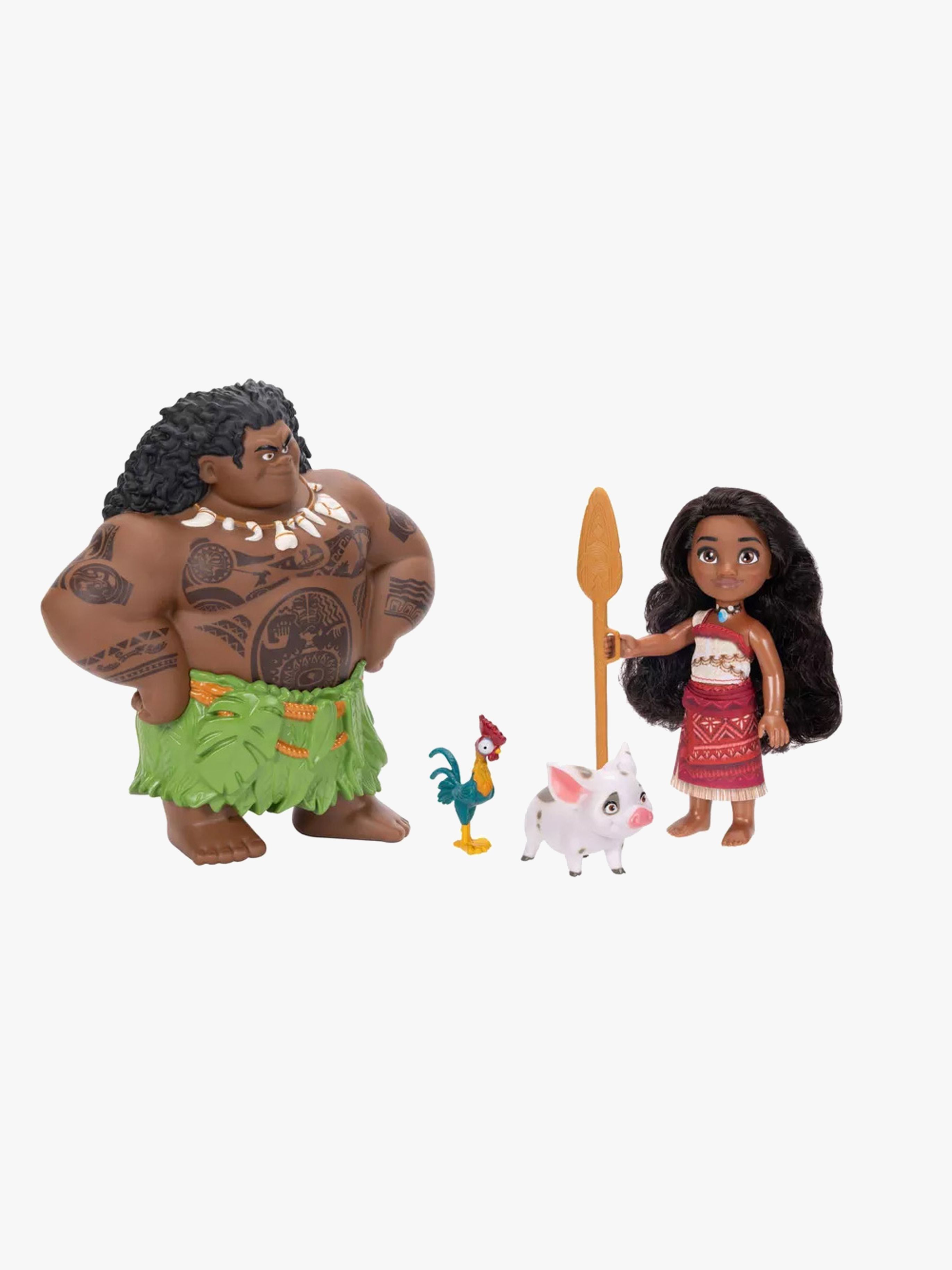 Disney Vaiana &  Maui Petite Figursæt 4-pak