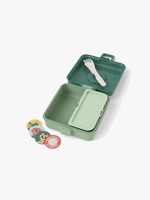 Monbento Snacky Bento Madkasse, Green Forest