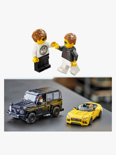 LEGO Speed Champions 76924 Mercedes-AMG G 63 og Mercedes-AMG SL 63