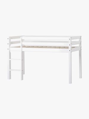Hoppekids ECO Dream Halvhøj Seng 70x160, Hvid