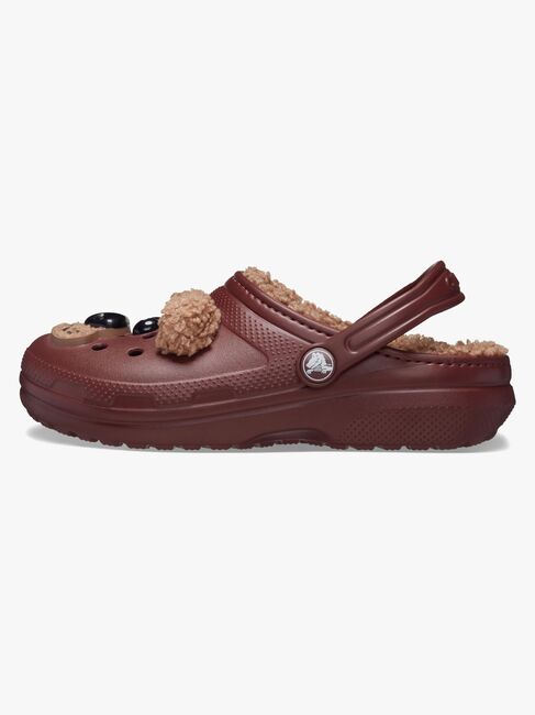 Crocs Classic Forede Hjemmesko, Bear/Dark Clay