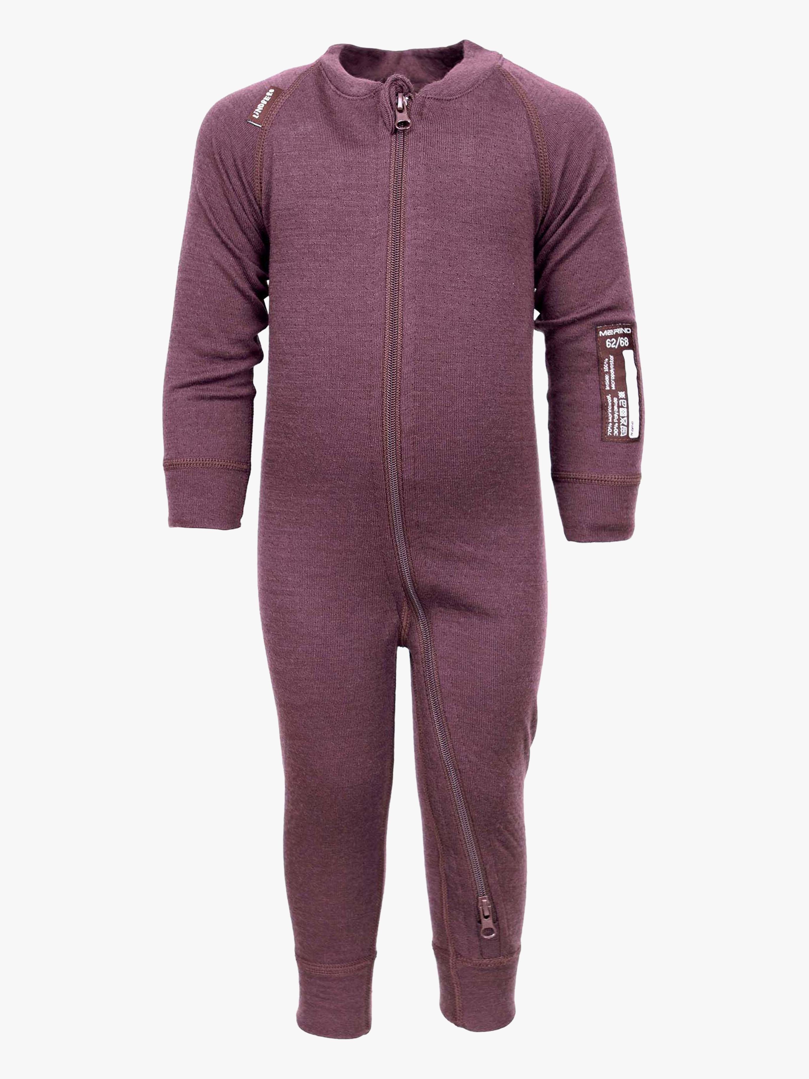Lindberg Merino Flyverdragt, Dry Rose, 62-68
