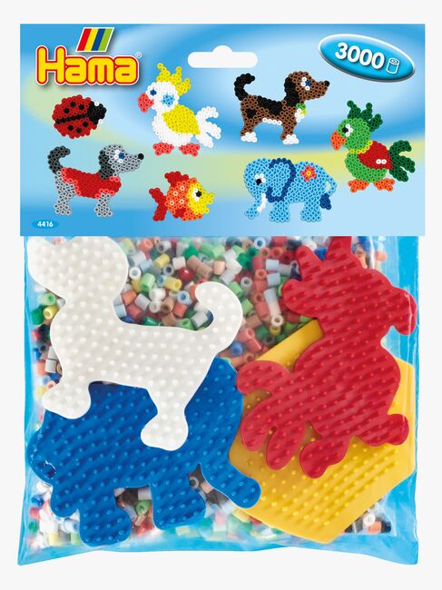 Hama Perleplader og Perler 3000 Stk.