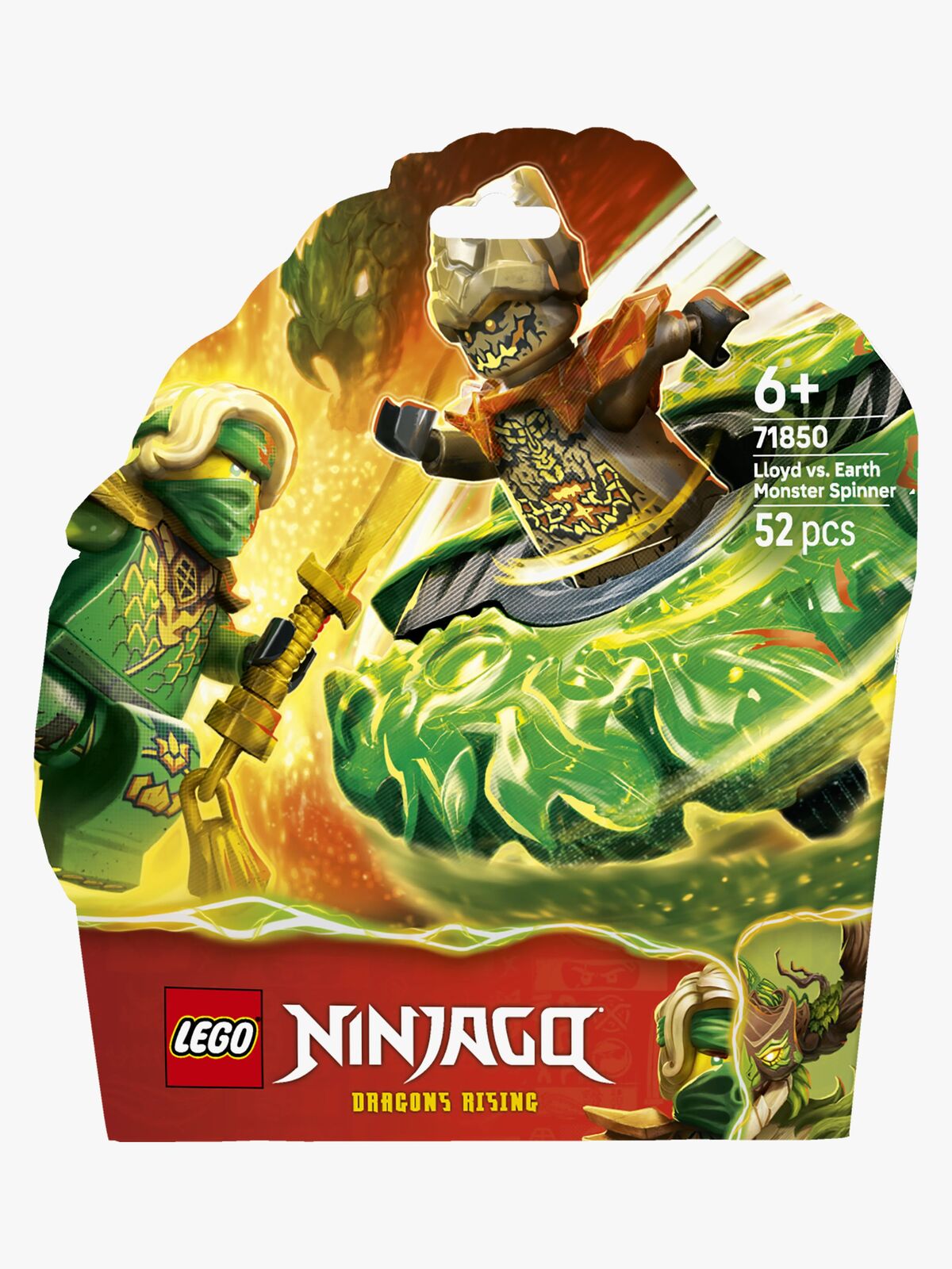 LEGO Ninjago 71850 Lloyd mod jordmonster-spinner