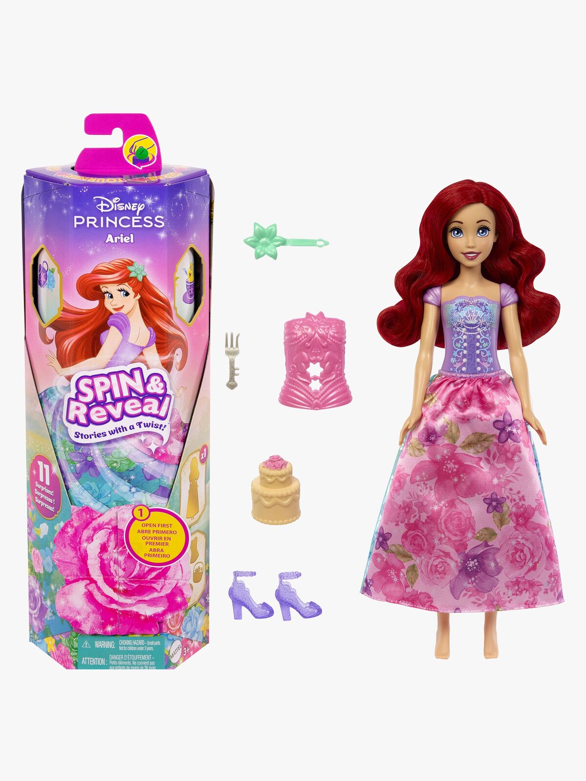 Disney Princess Fashion Reveal Ariel Dukke