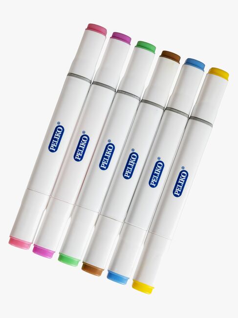 Peliko CIY Puslespil med Tuschpenne 99 Brikker Blandet Udvalg