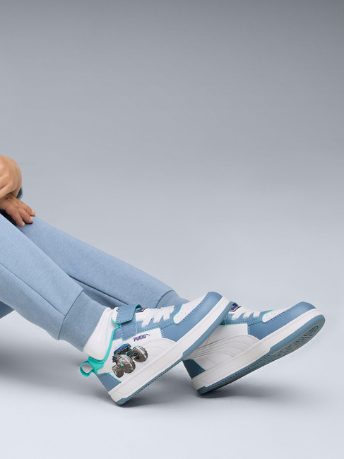 Puma Caven 2.0 Lo Hot Wheels AC+ PS Sneakers, Cool Blue/White/Aquatic