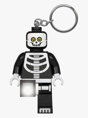 LEGO Iconic Skeleton Nøglering med LED-lys