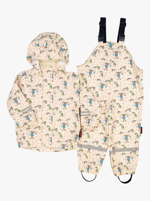 Geggamoja Foret Regnsæt Pippi Langstrømpe, Beige