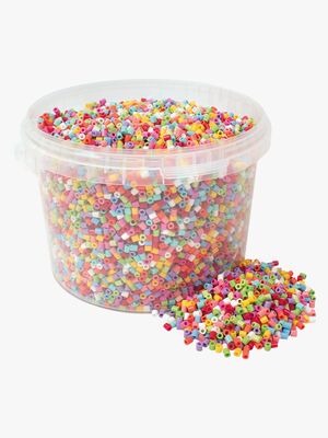 Playbox Rørperler i Spand 20000 Stk. Happy Mix