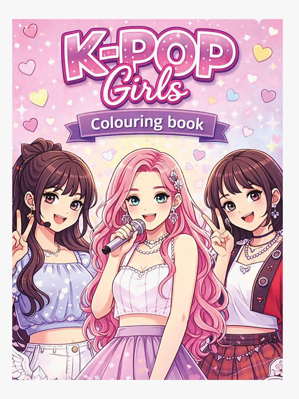 ColoursbyCPH K-POP Girls Malebog