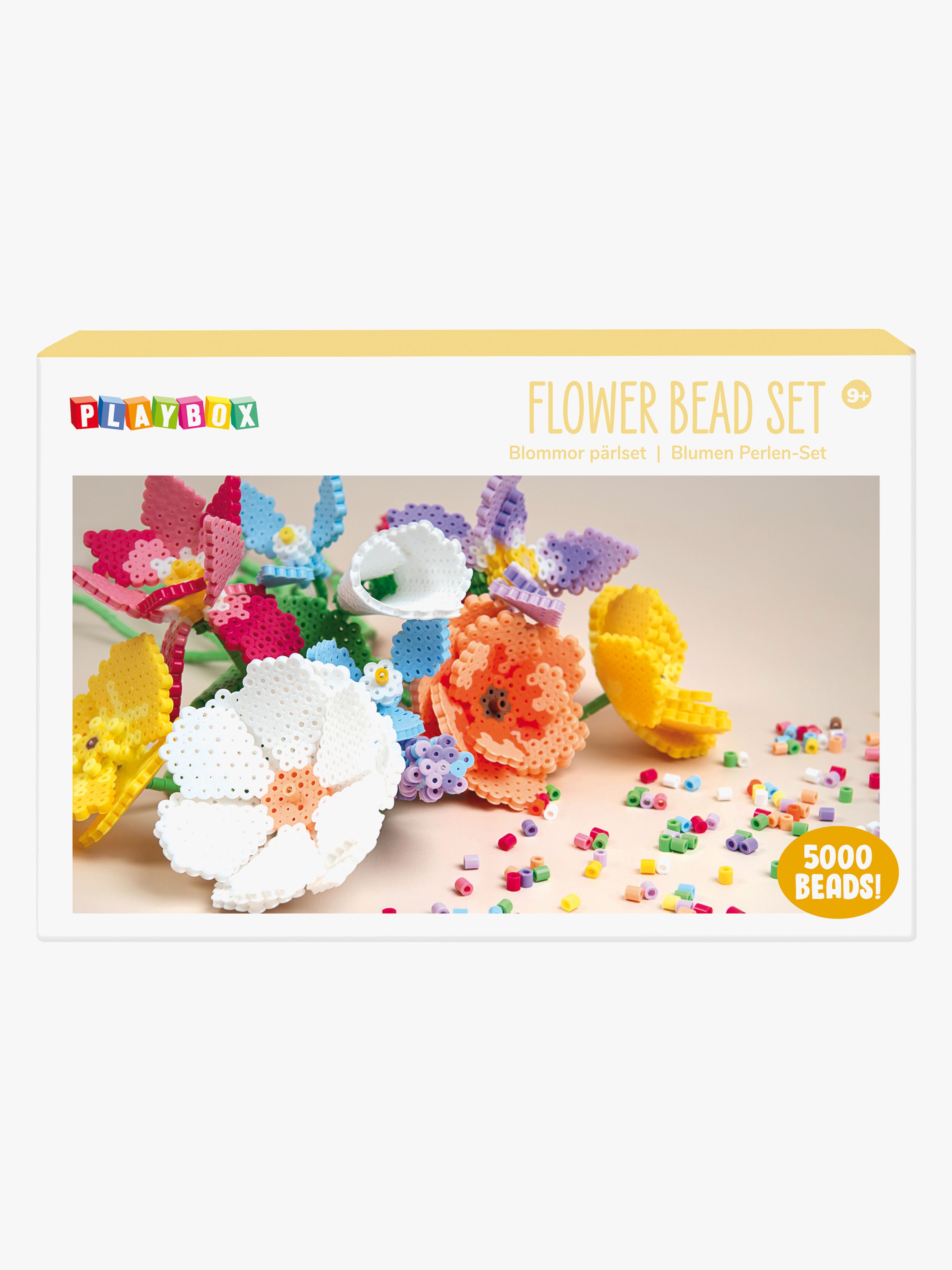 Playbox Perlesæt Blomster 5000 Stk.