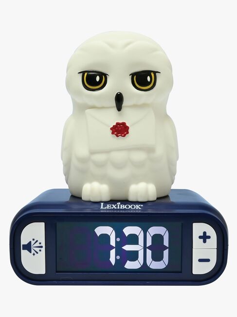 Harry Potter Hedwig Digitalt Vækkeur med Natlampe