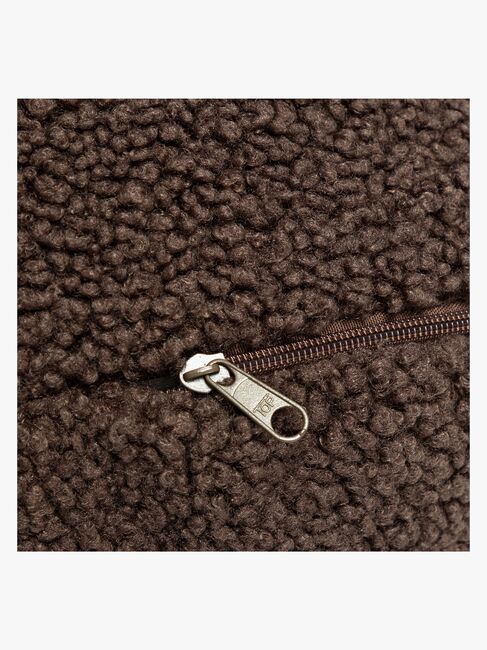 Furini Yogi Sækkestol Bouclé, Mørkebrun