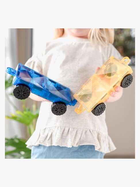 Connetix Rainbow Magnetiske Byggeklodser Bilpakke 2-pak