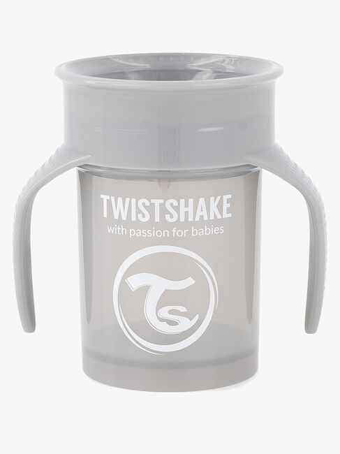 Twistshake 360 Øvekop, Pastel Grey