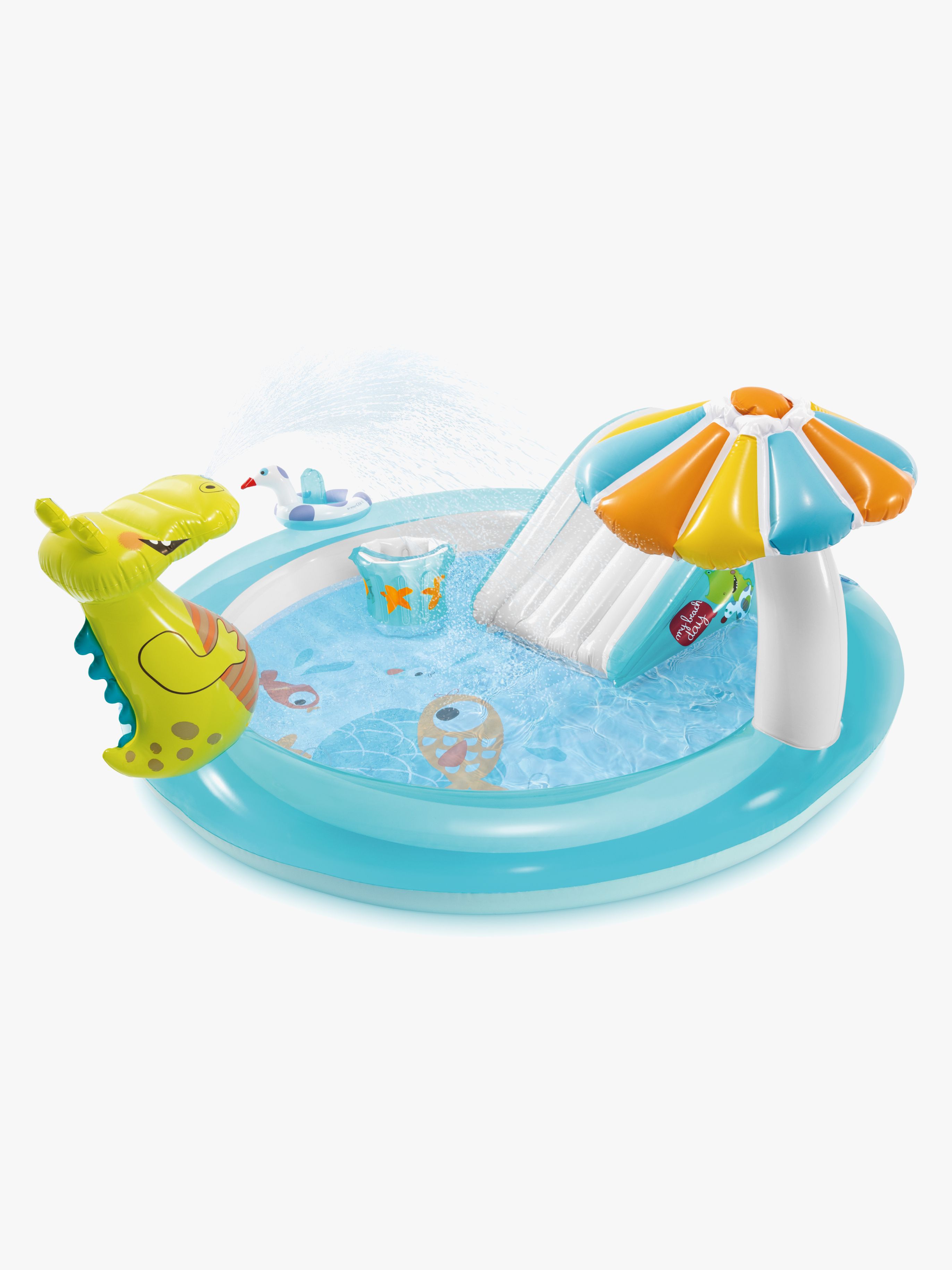 Intex Vandlegecenter Alligator, Badebassin til børn