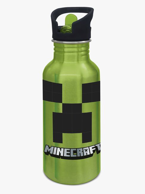 Minecraft  Aluminium Drikkedunk 545ml, Grøn