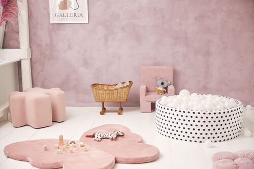 KIDKII Legetæppe 120x140 Butterfly, Baby Blue