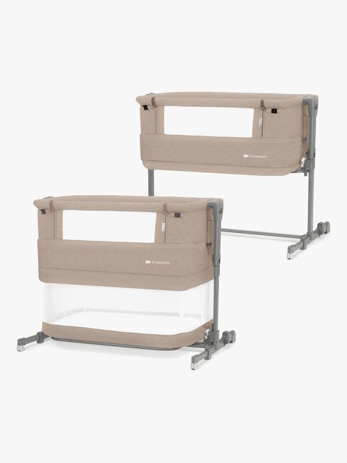 Kinderkraft NESTE GROW Bedside Crib, Beige