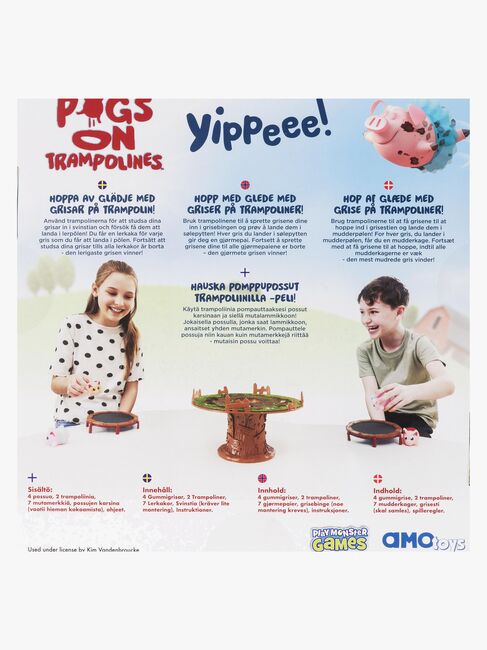 AMO Toys Pigs on Trampolines Spil