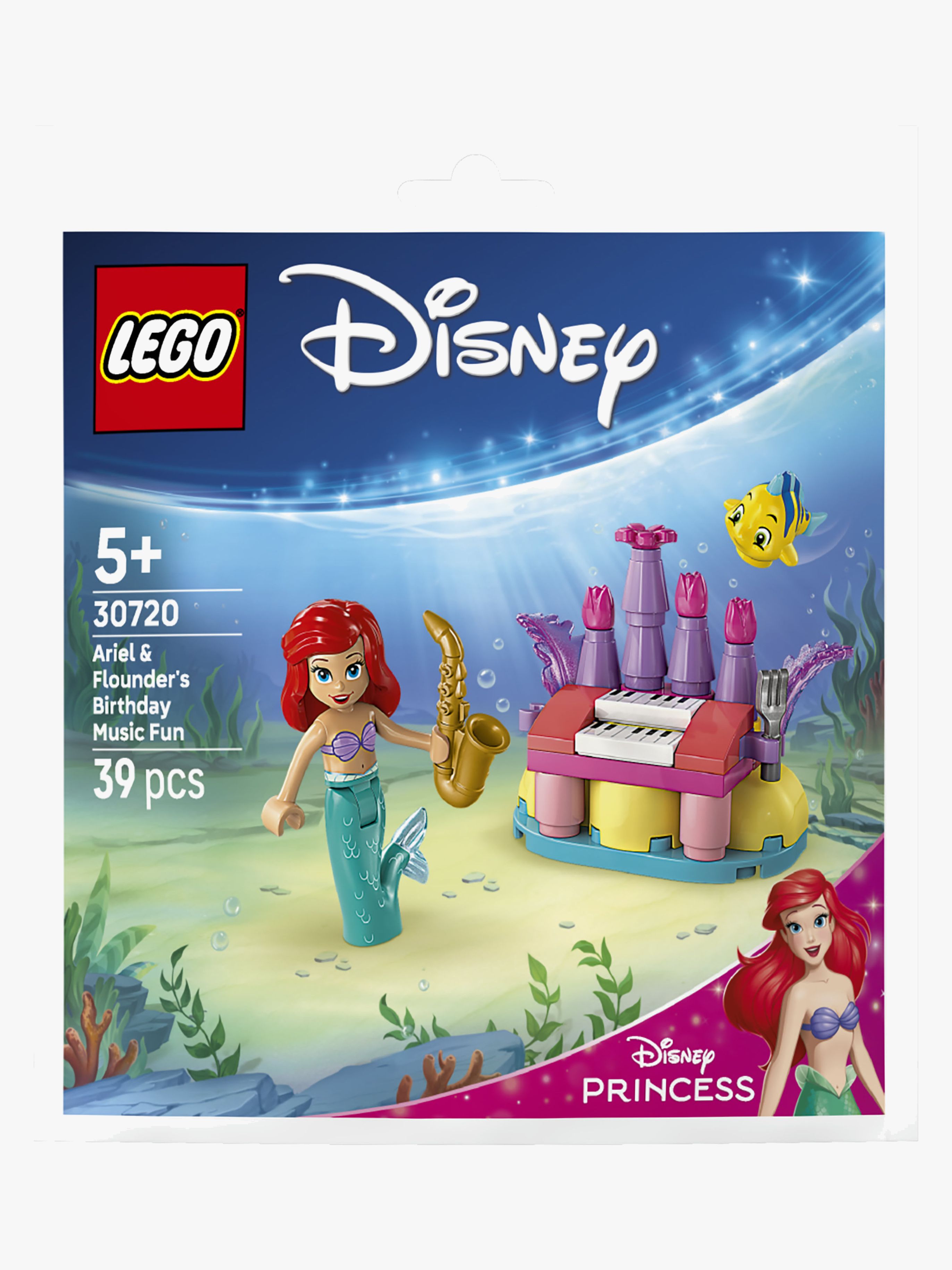 LEGO Disney Princess 30720 Ariel og Tumles sjove fødselsdagsmusik