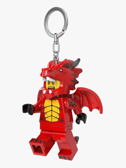 LEGO® Minifigure™ Dragedragt Dreng Nøglering med LED-lys