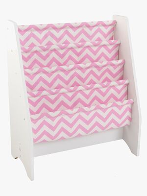 KidKraft Bogreol, Lyserød/Hvid